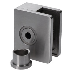 Svorka koncová, sklo 8 - 12,76 mm, brúsená AISI 304 Svorka koncová, sklo 8 - 12,76 mm, brúsená AISI 304